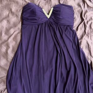 Purple dress